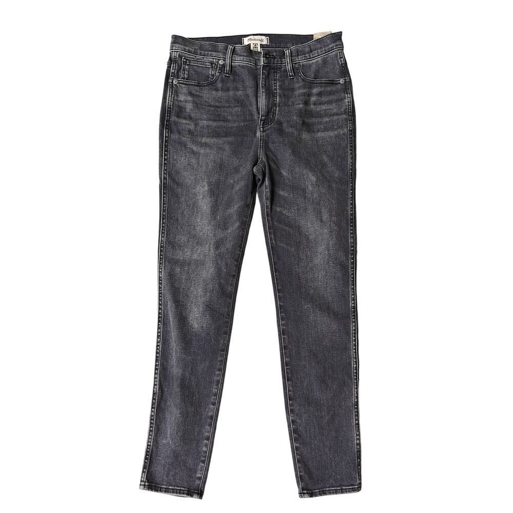 Madewell 10" High-Rise Skinny Jeans NWT – Washed Black/Gray Women’s W29 Stretch